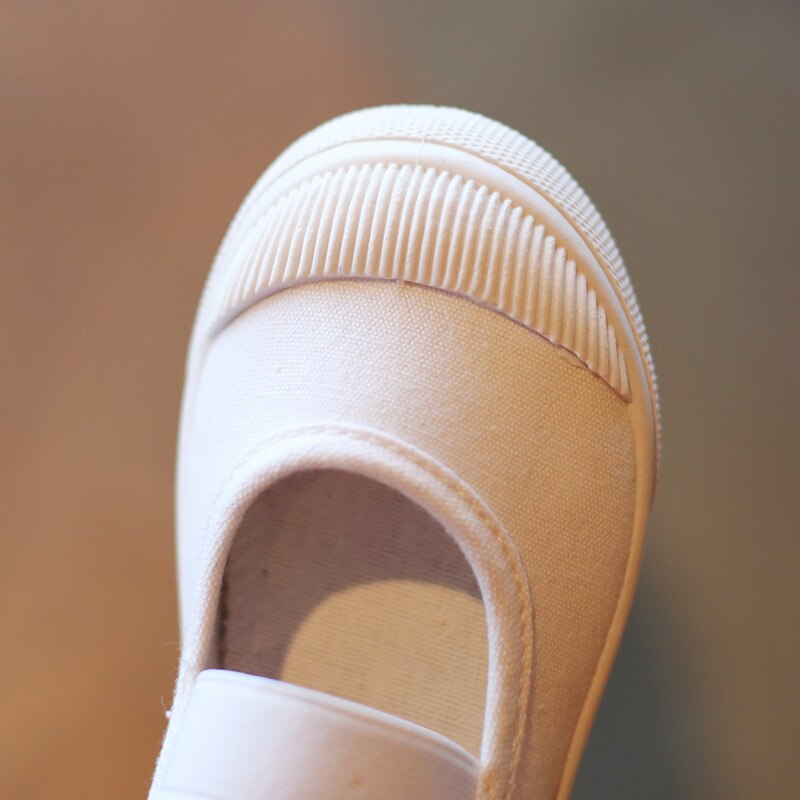 Tênis de Lona Branco para Crianças – Meninos e Meninas