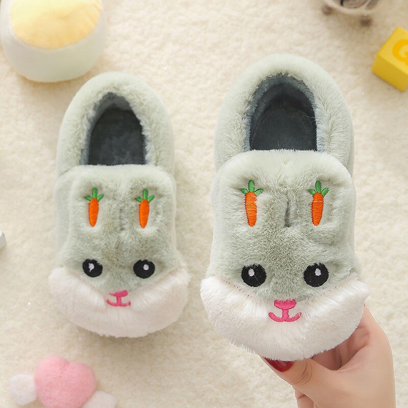 Chinelo Infantil Coelho – Antiderrapante para Casa