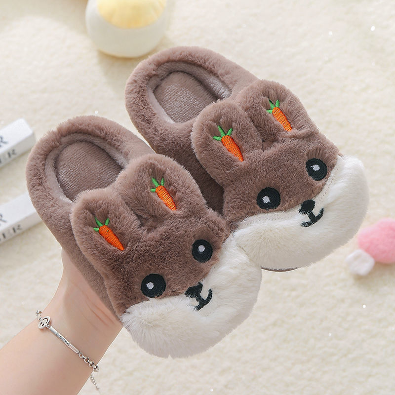 Chinelo Infantil Coelho – Antiderrapante para Casa
