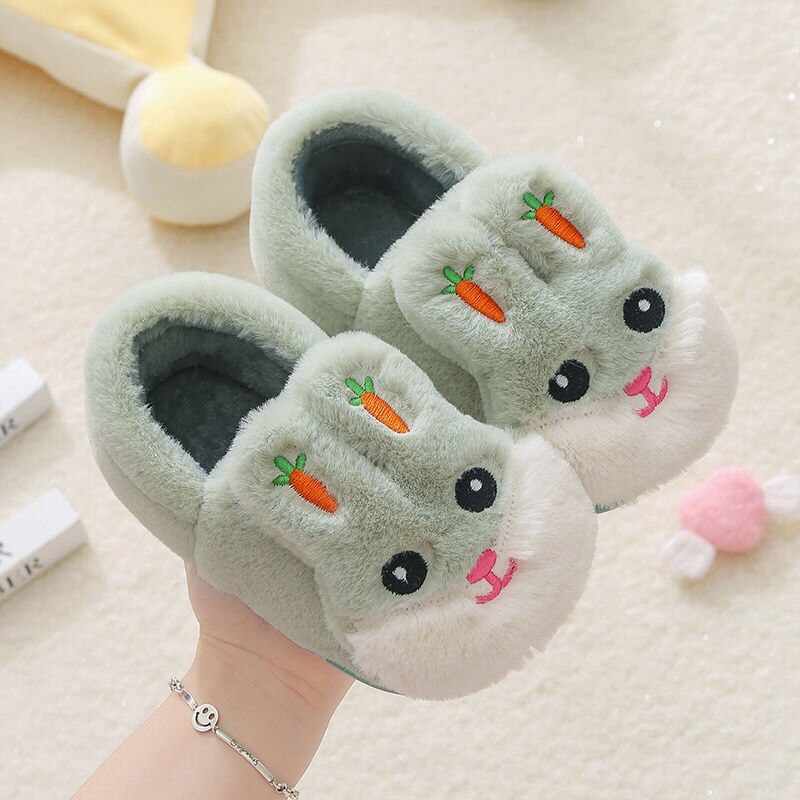 Chinelo Infantil Coelho – Antiderrapante para Casa
