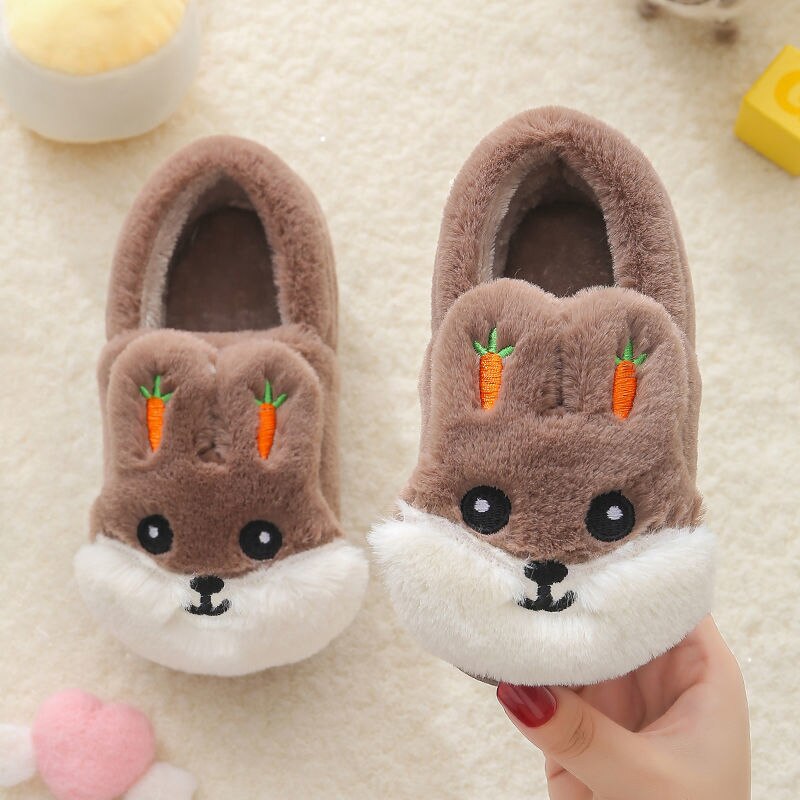 Chinelo Infantil Coelho – Antiderrapante para Casa