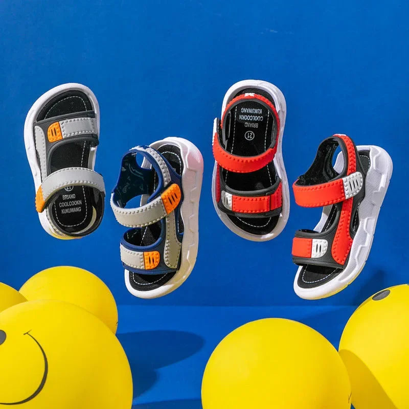 Sandália Infantil Gladiadora, Leve e de Secagem Rápida