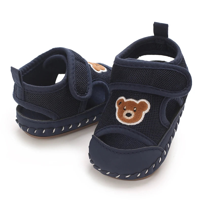 Sandália Casual para Bebê, Macia e Respirável