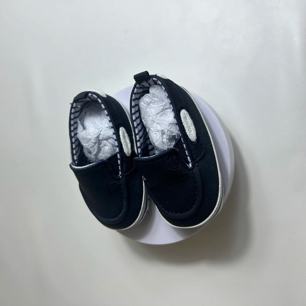 Mocassim Infantil para Bebê, de Lona, Macio e Antiderrapante