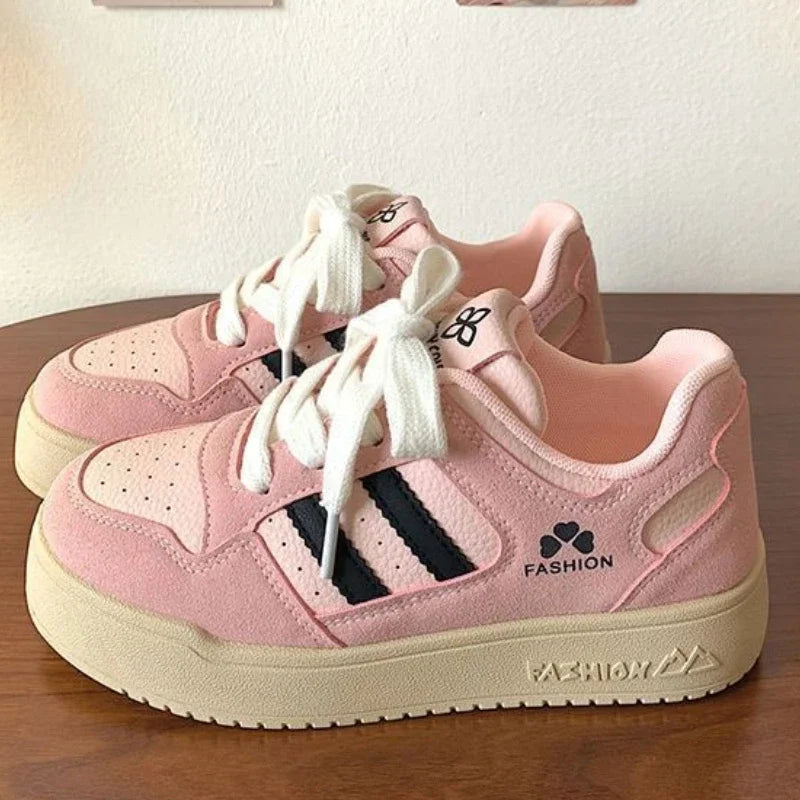 Tênis Casual Feminino, Leve e Respirável