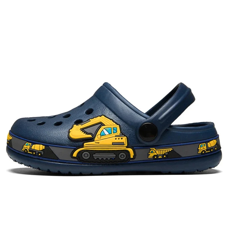 Chinelo Infantil de EVA com Unicórnio e Dinossauro