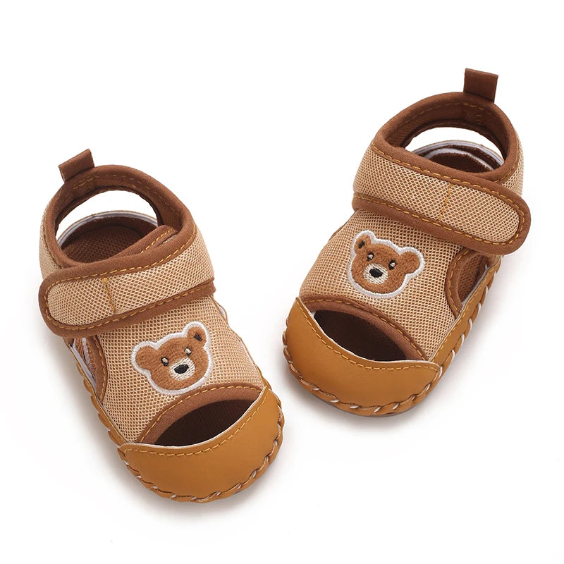 Sandália Casual para Bebê, Macia e Respirável