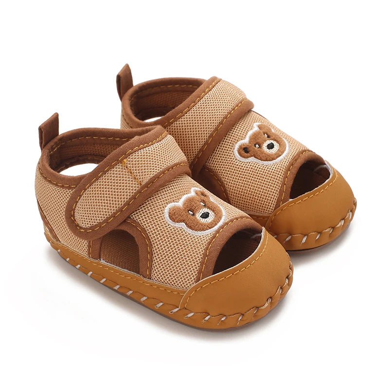 Sandália Casual para Bebê, Macia e Respirável