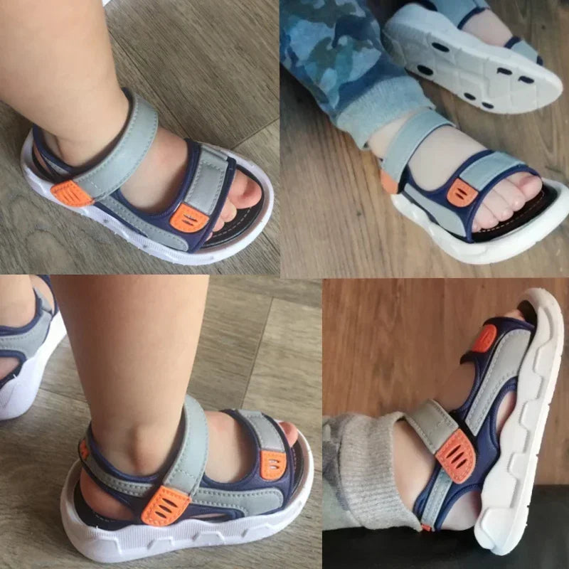 Sandália Infantil de Verão, Macia e Antiderrapante