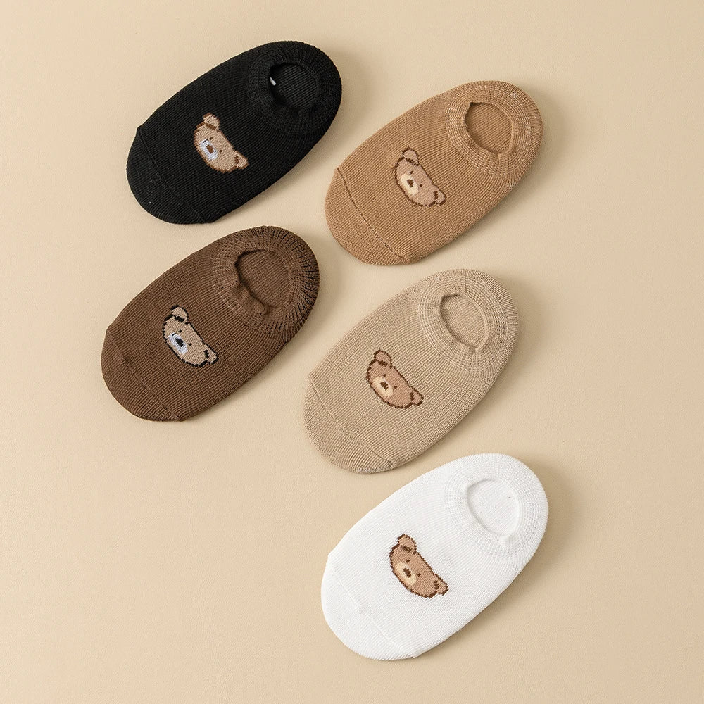 Meias Infantis Antiderrapantes com Solado de Silicone