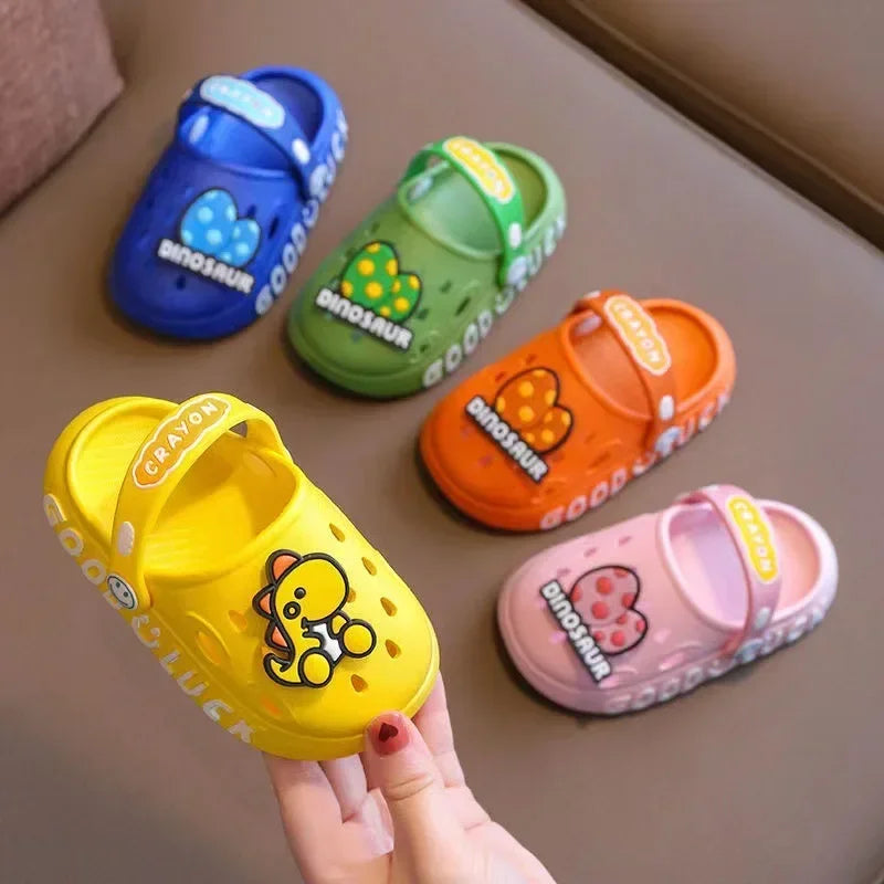 Chinelo Infantil com Estampa de Animais, Respirável e Macio
