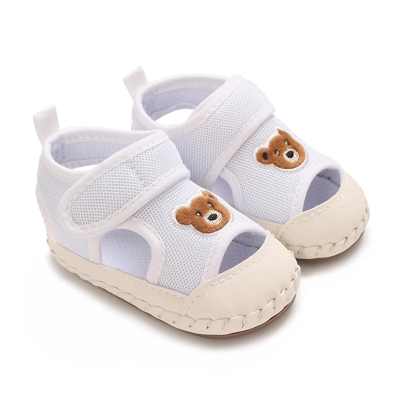 Sandália Casual para Bebê, Macia e Respirável