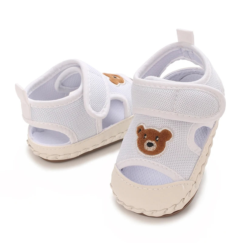 Sandália Casual para Bebê, Macia e Respirável