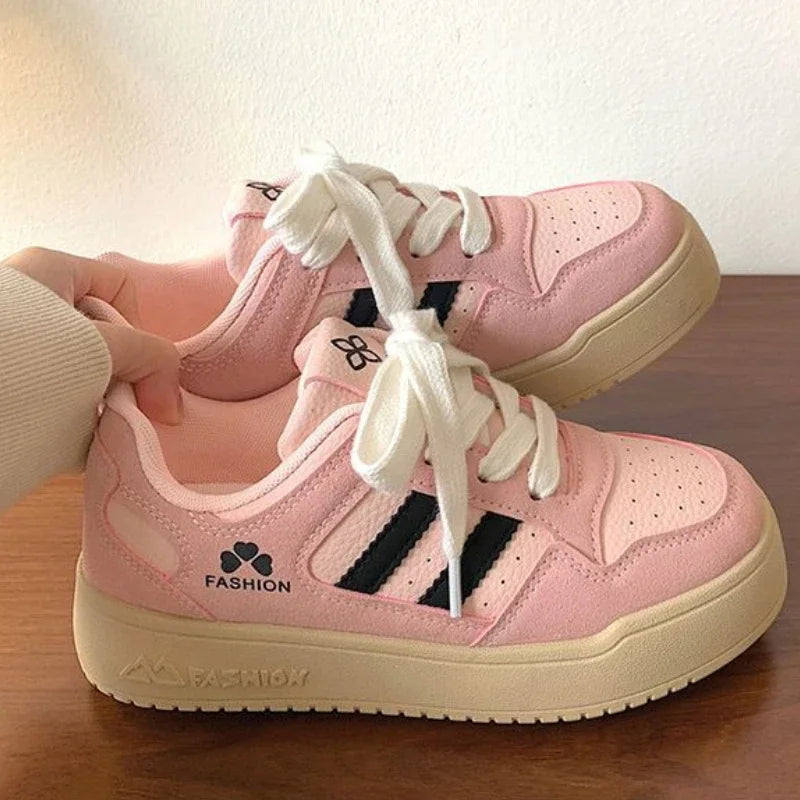 Tênis Casual Feminino, Leve e Respirável