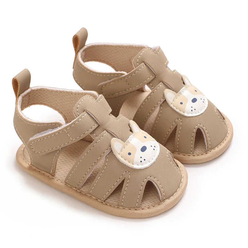 Sandália Casual para Bebê, Macia e Respirável
