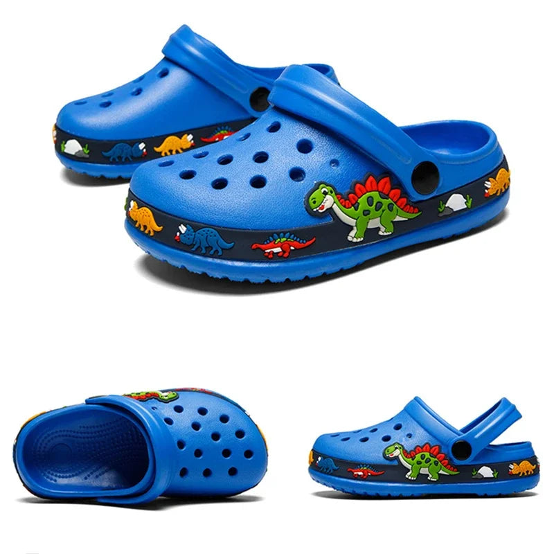 Chinelo Infantil de EVA com Unicórnio e Dinossauro