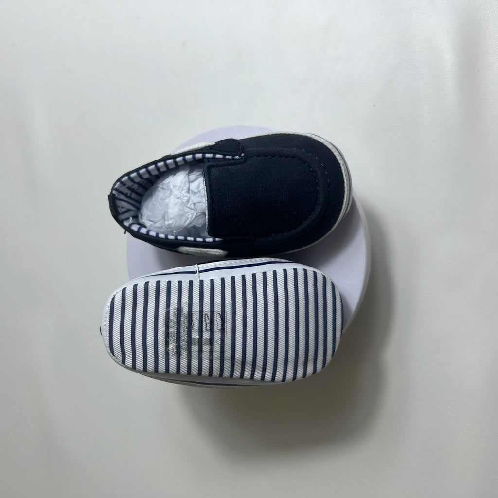 Mocassim Infantil para Bebê, de Lona, Macio e Antiderrapante