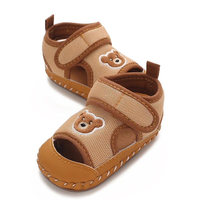 Sandália Casual para Bebê, Macia e Respirável