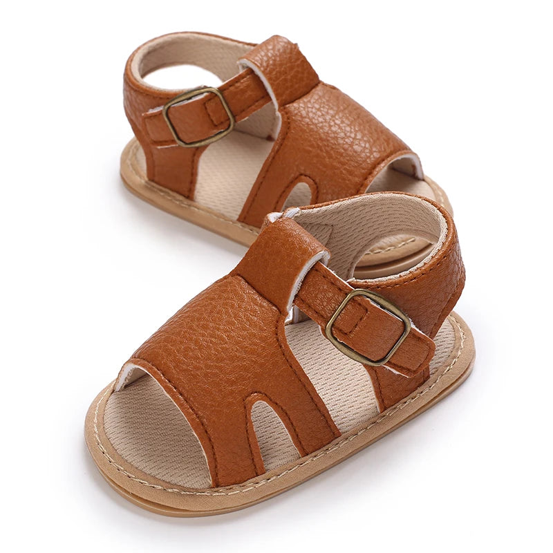 Sandália Casual para Bebê, Macia e Respirável