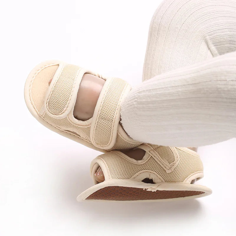 Sandália Casual para Bebê, Macia e Respirável