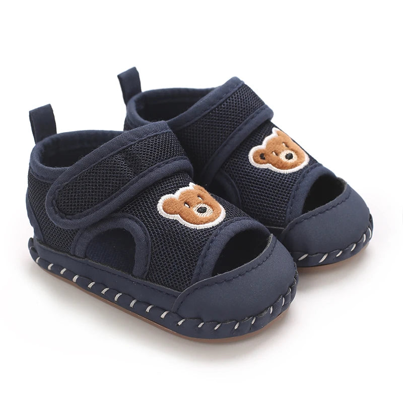 Sandália Casual para Bebê, Macia e Respirável