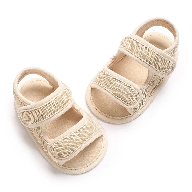 Sandália Casual para Bebê, Macia e Respirável