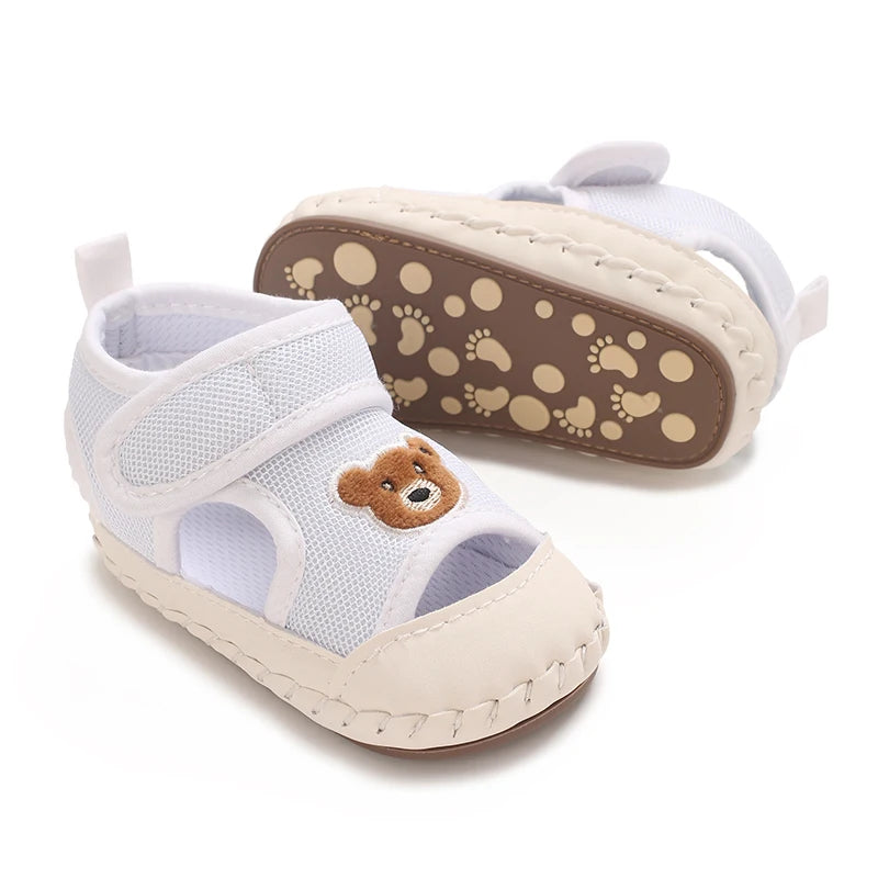 Sandália Casual para Bebê, Macia e Respirável