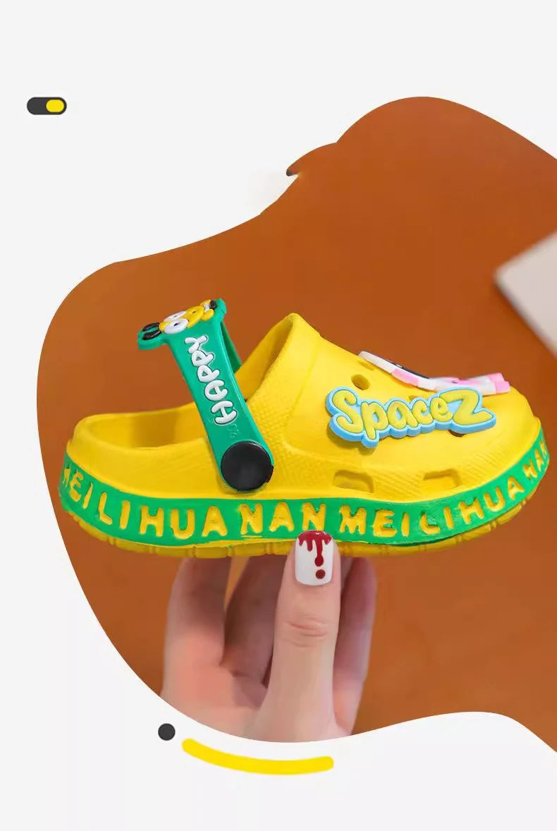 Sandália Infantil Fechada, Ultraleve e Antiderrapante