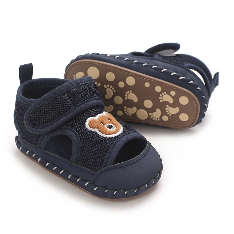 Sandália Casual para Bebê, Macia e Respirável