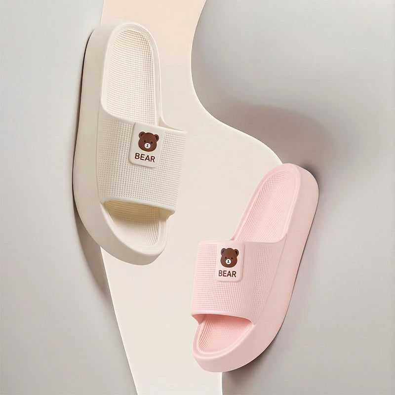 Chinelo Feminino de Verão com Solado Grosso, Antiderrapante
