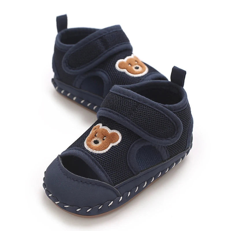 Sandália Casual para Bebê, Macia e Respirável